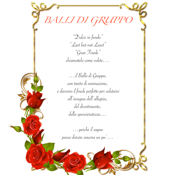 BALLI DI GRUPPO